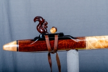 Snakewood Native American Flute, Minor, Low E-4, #O1B (10)